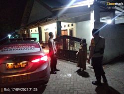 Polres Sumbawa Tingkatkan Keamanan Melalui Patroli Blue Light dan Himbauan Kamtibmas