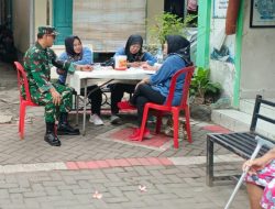 Peran Serta Babinsa Kratonan Dalam Posbindu PTM (Pos Pembinaan Terpadu Penyakit Tidak Menular)