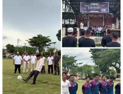 Wakil Bupati Aceh Singkil Secara Resmi Buka Turnamen Muspika Cup Kecamatan Singkil Tahun 2025