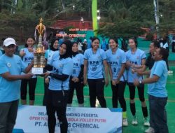 Anniversary PT. Asahimas Chemical Ke-36 Sekaligus Tournament Bola Volly Putri KPA Raih Juara