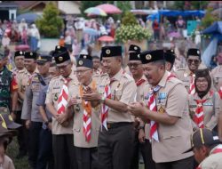 Bupati Kerinci Pimpin Langsung Upacara Jambore Pramuka