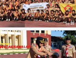 Kapolres Sumbawa Pimpin Pengukuhan Anggota Saka Bhayangkara Tahun 2025, Siap Cetak Duta Kamtibmas