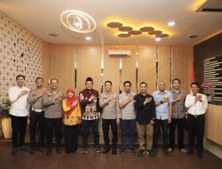 KPU Kabupaten Kediri Perkuat Kolaborasi dengan Bersilaturahmi ke Polres Kediri Kota