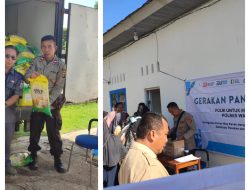 Polri Untuk Masyarakat, Satbinmas Polres Way Kanan Gelar GPM di Kampung Negeri Batin