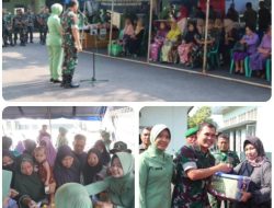 Kodim 0715 Kendal Gelar Pasar Murah dalam Rangka HUT TNI ke-80 dan HUT Kodam IV/Diponegoro ke-75