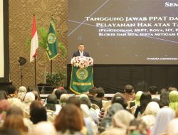 Kolaborasi dengan IPPAT Jadi Kunci Transformasi Layanan Pertanahan, Wamen Ossy Pastikan Adanya Transparansi, Akuntabilitas dan Kepastian Hukum