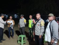 Perkuat Kondusifitas Wilayah, Polsek Hu’u Gelar Patroli Cipta Kondisi yang Terstruktur.