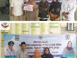 Nuriman : Kades Angsana Berharap Bantuan BLT – DD Sebanyak 34 (KK) Semoga Bisa Bermanfaat