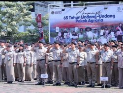 Upacara Peringatan HANTARU 2025, Menteri Nusron Realisasikan Asta Cita dengan Menjaga Tanah dan Menata Ruang