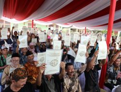 Menteri Nusron Sampaikan Progres Pendaftaran Tanah dan Penataan Ruang dalam Momen Peringatan HANTARU 2025