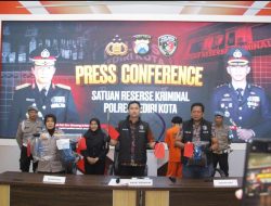 Polres Kediri Kota Amankan Lima Tersangka Pengeroyokan 2 Diantaranya ABH