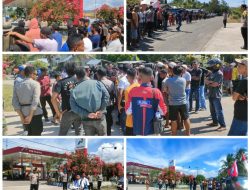 Nelayan dan Petani di Sambi Rampas Gelar Aksi, Desak Pemda Matim Permudah Akses BBM