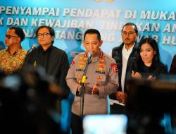 Gelar Dialog Publik Bareng Koalisi Masyarakat Sipil, Kapolri: Serap Aspirasi untuk Jaga Ruang Demokrasi