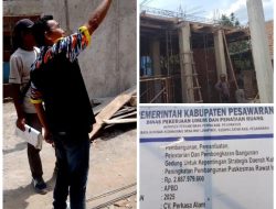 Proyek Puskesmas Way Lima Rp. 2,8 Miliar Diduga Asal Jadi, GMBI Desak Aparat Usut Tuntas