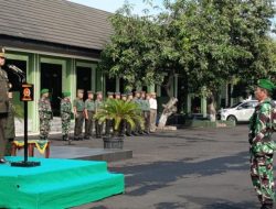 Kodim 0711/Pemalang Gelar Upacara Hari Kesaktian Pancasila dan Laporan Korp Kenaikan Pangkat