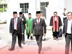 Bupati Nias Serahkan SK Dan Ambil Sumpah PPPK Formasi 2023–2024