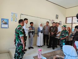 Koramil 05/Ulujami Monitoring Launching Program Makan Bergizi Gratis di Wilayah Ulujami