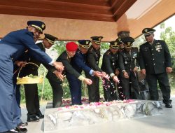 Dandim 0735/Surakarta Pimpin Ziarah Nasional Jelang HUT Ke-80 TNI