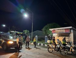 Jajaran Polsek Cepiring Bersama Polres Kendal Meningkatkan Intensitas Patroli Malam