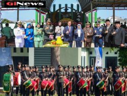 Danrem 162/WB Pimpin Upacara HUT ke-80 TNI, Tegaskan Komitmen TNI Sebagai Garda Terdepan dan Benteng Terakhir NKRI