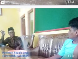 DANA DESA PROGRAM KETAHANAN PANGAN MACET, PEMERINTAH DESA PURWODADI, KECAMATAN KEWARASAN KEBUMEN DITUNTUT TRANSPARAN