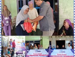 SMSI Way Kanan Gelar Aksi Sosial Berbagi Dengan Sesama