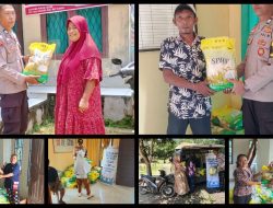 Polsek Buay Bahuga Gelar GPM, Warga Punjul Agung dan Lebung Lawe Antusias Sambut Beras Murah