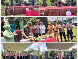 Sinergi TNI-Polri dan Pemerintah Daerah Semakin Kokoh, Koramil Raman Utara Gelar HUT TNI ke-80