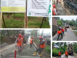 Pastikan Pekerjaan Rekontruksi Jalan Sesuai Rencana Dan Progres Di Dusun Ngobo Desa Wringin Putih Kabupaten Semarang