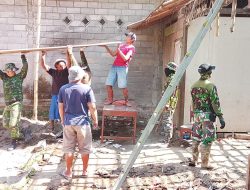 Satgas TMMD Boyolali Mulai Renovasi Rumah Tidak Layak Huni di Desa Candi