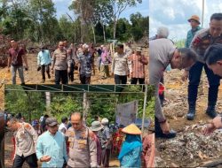 Polres Bangka Barat Bersama Desa Pangek Tanam Jagung di Lahan 1,5 Hektare Dukung Ketahanan Pangan Nasional.