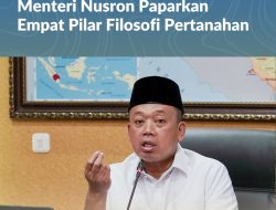 Wujudkan Pengelolaan Tanah yang Sinergis dan Berkeadilan, Menteri Nusron Paparkan Empat Pilar Filosofi Pertanahan