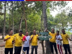 Melalui Hiking Bukit Kukus, Polres Bangka Barat Pererat Silaturahmi dan Kedekatan dengan Masyarakat