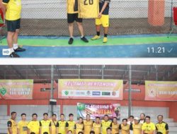 Kapolres Barru Gelar Silaturahmi dan Fun Futsal Bersama Awak Media