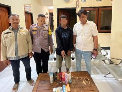 Diduga Maling Barang Kosmetik, SHL di Bekuk Timsus Polsek Kempo.