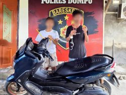 Kurang Dari 2 X 24 Jam, Dua Orang Penjambret Asal Bima Tumbang di Tangan Tim Jatanras Polres Dompu.