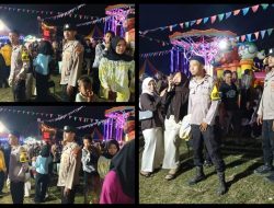 Ciptakan Rasa Aman, Polsek Rebang Tangkas Lakukan Patroli KRYD di Pasar Malam