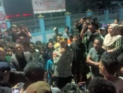 Polsek Woja Sigap Redakan Blokade Jalan Warga Montabaru.