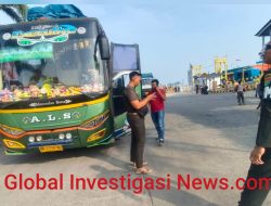 Mobil Bus (ALS) Diduga Mengangkut Motor Ilegal, “Dansup Bakauheni Sebut Sudah Diamankan di PJR ?!”