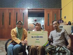 Juru Parkir di Jalan Diponegoro Kota Serang Terima Klaim BPJS Ketenagakerjaan Rp. 42 Juta