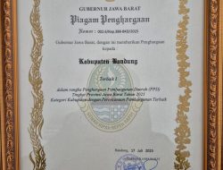 Kabupaten Bandung Raih Penghargaan Pembangunan Daerah Terbaik 1 Tingkat Jawa Barat 2025
