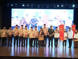 Bupati Bandung Kukuhkan 500 Pramuka Garuda di Hari Pramuka Ke-64