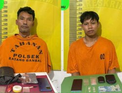 Polsek Batang Gansal Ringkus Dua Pengedar Narkoba Dalam Operasi Terpisah