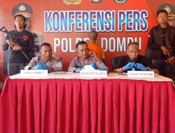 Wakapolres Dompu, Pimpin Press Realease Kasus Pencurian Dengan Kekerasan Di Wilayah Hukum Dompu.