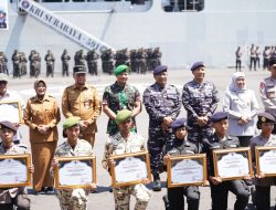 Kasdam Brawijaya Hadiri Upacara Pembaretan SMA Negeri Taruna Jawa Timur