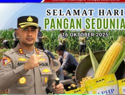 Kapolres Bangka Barat Ajak Warga Peduli Ketahanan Pangan di Hari Pangan Sedunia 2025.