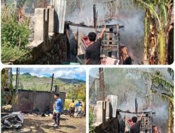 1 Unit Rumah Ludes Terbakar Dilalap Sijago Merah Di Lingkungan Cempa