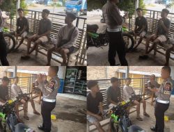 Meminimalisir Potensi Kecelakaan, Polantas Menyapa Dorong Peran Aktif Masyarakat Tingkatkan Kesadaran Berlalu Lintas di Way Kanan