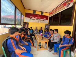 Mencegah Kenakalan Remaja Polsek Kahut Menertibkan Sepeda Motor Knalpot Brong