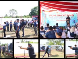 Kapolres Bersama Forkopimda Plus Gelar Fun Shooting di Polres Way Kanan